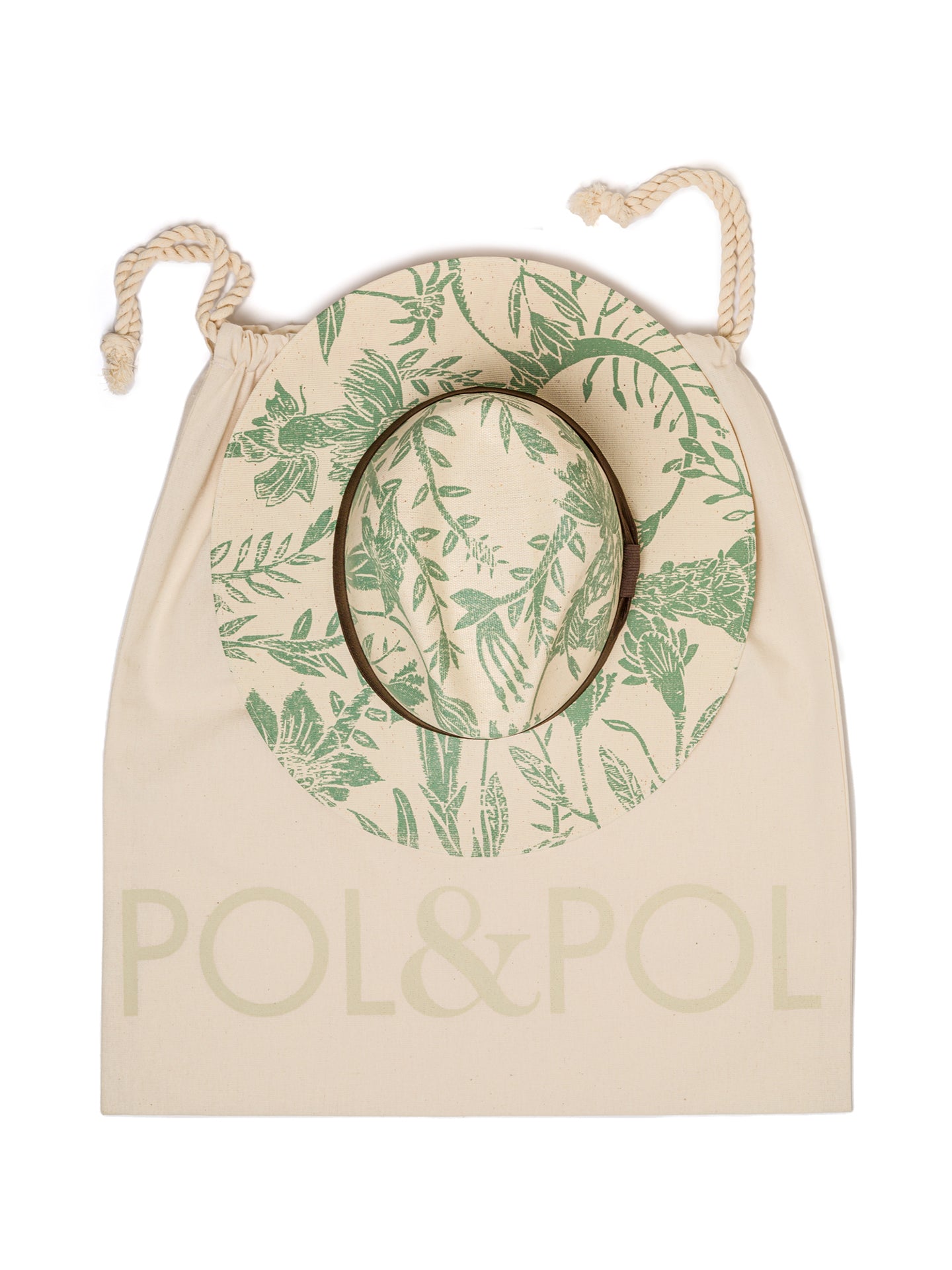 Sombrero Flores de Verano Rosa