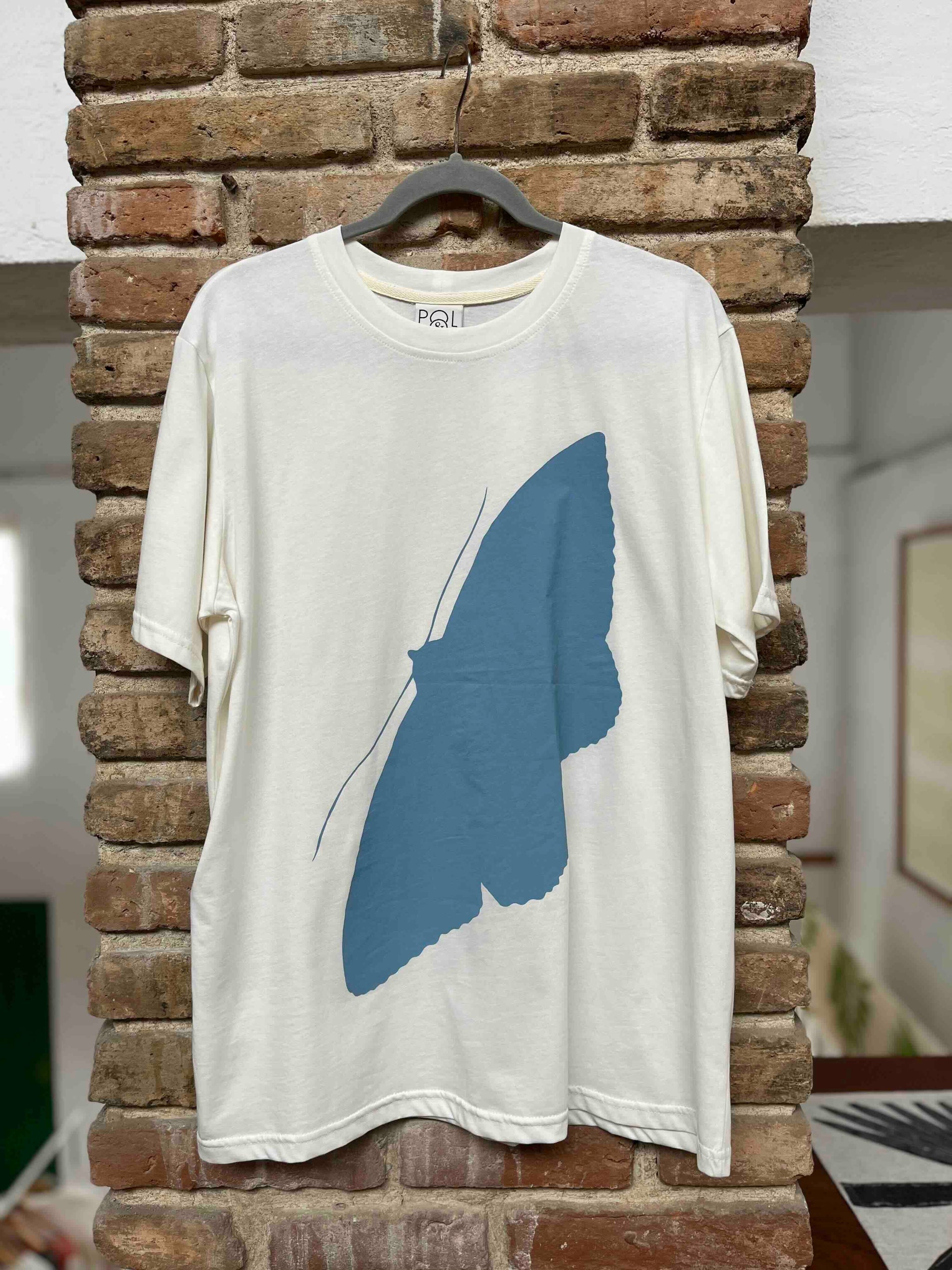 T-shirt Polilla Azul