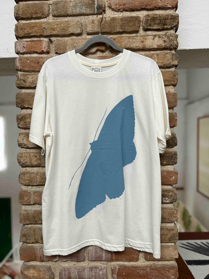 T-shirt Polilla Azul