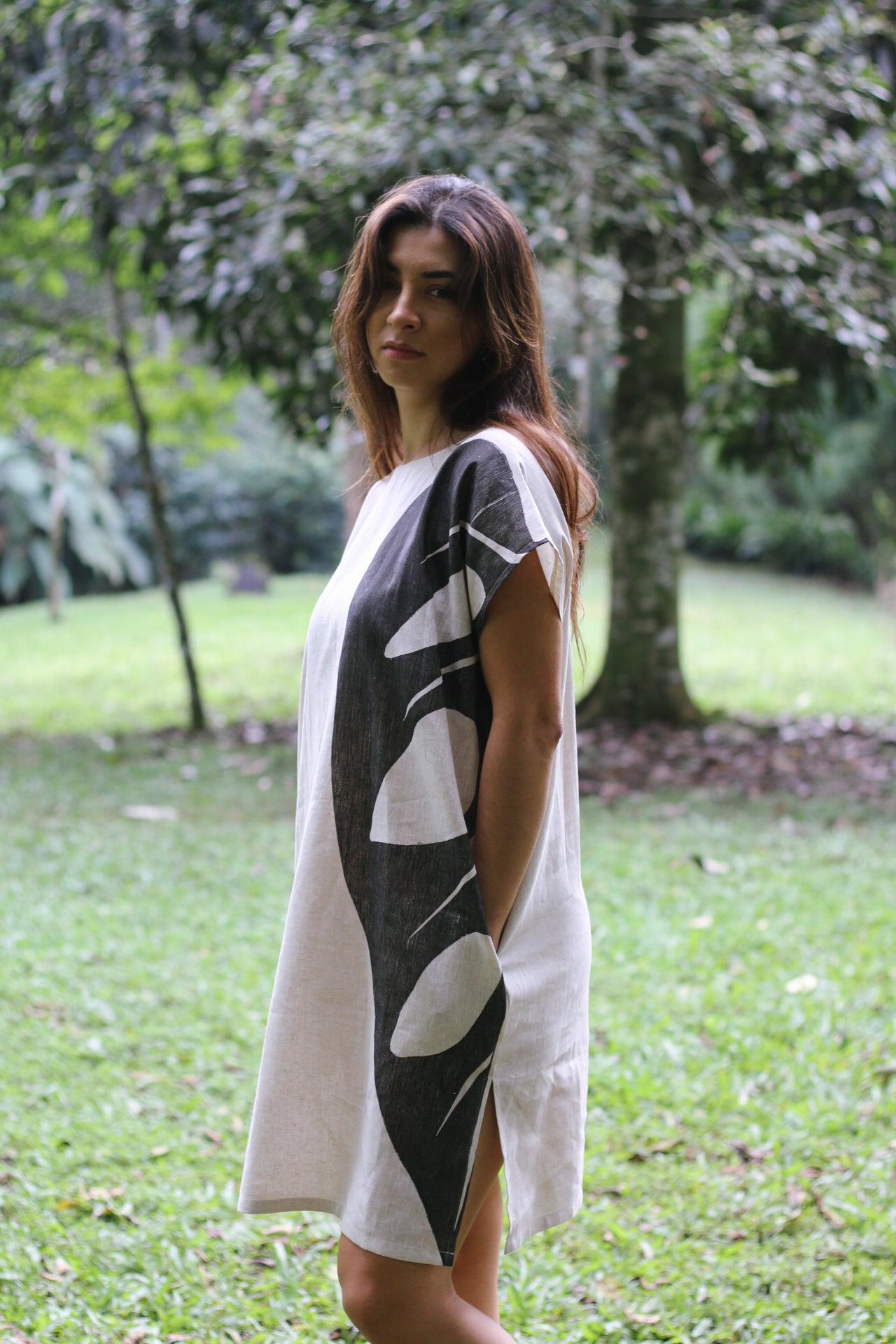 Túnica Hoja Mostera Arena