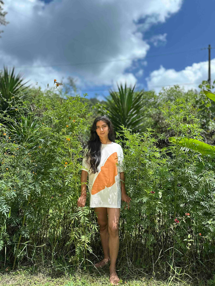 T-shirt Polilla Naranja