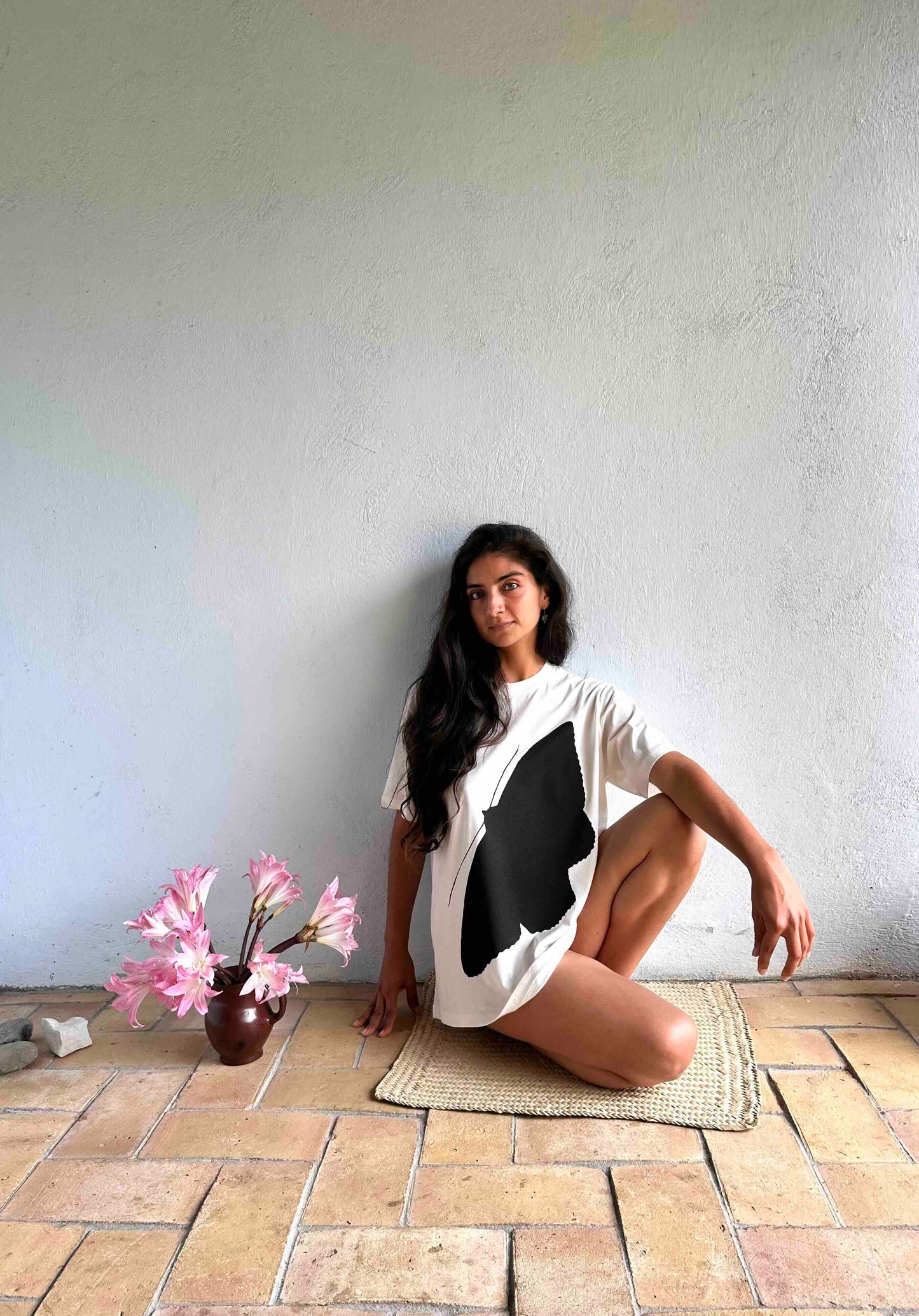 T-shirt Polilla Negra